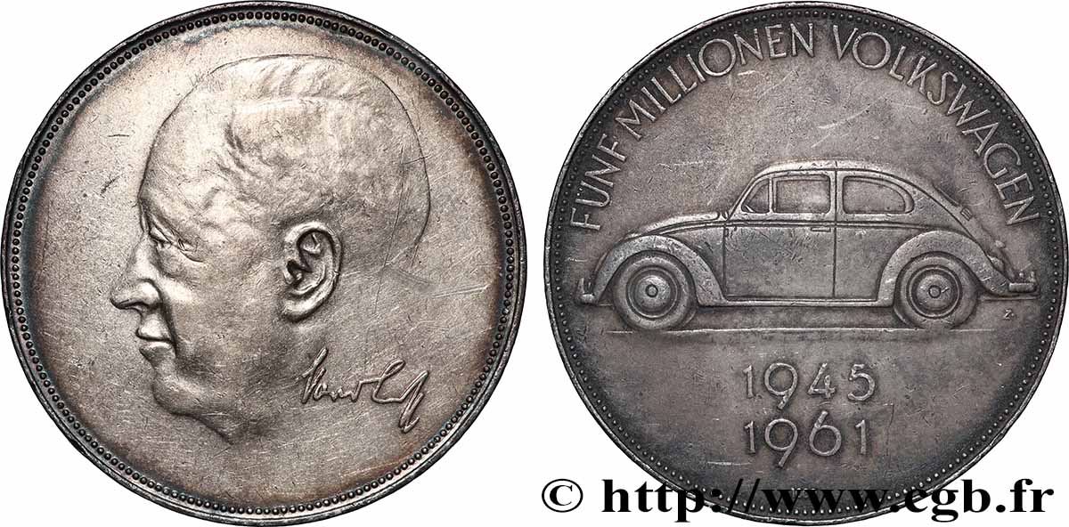 GERMANY Médaille, Volkswagen XF