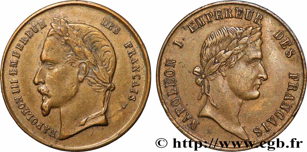 SECOND EMPIRE Médaille commémorative TTB+