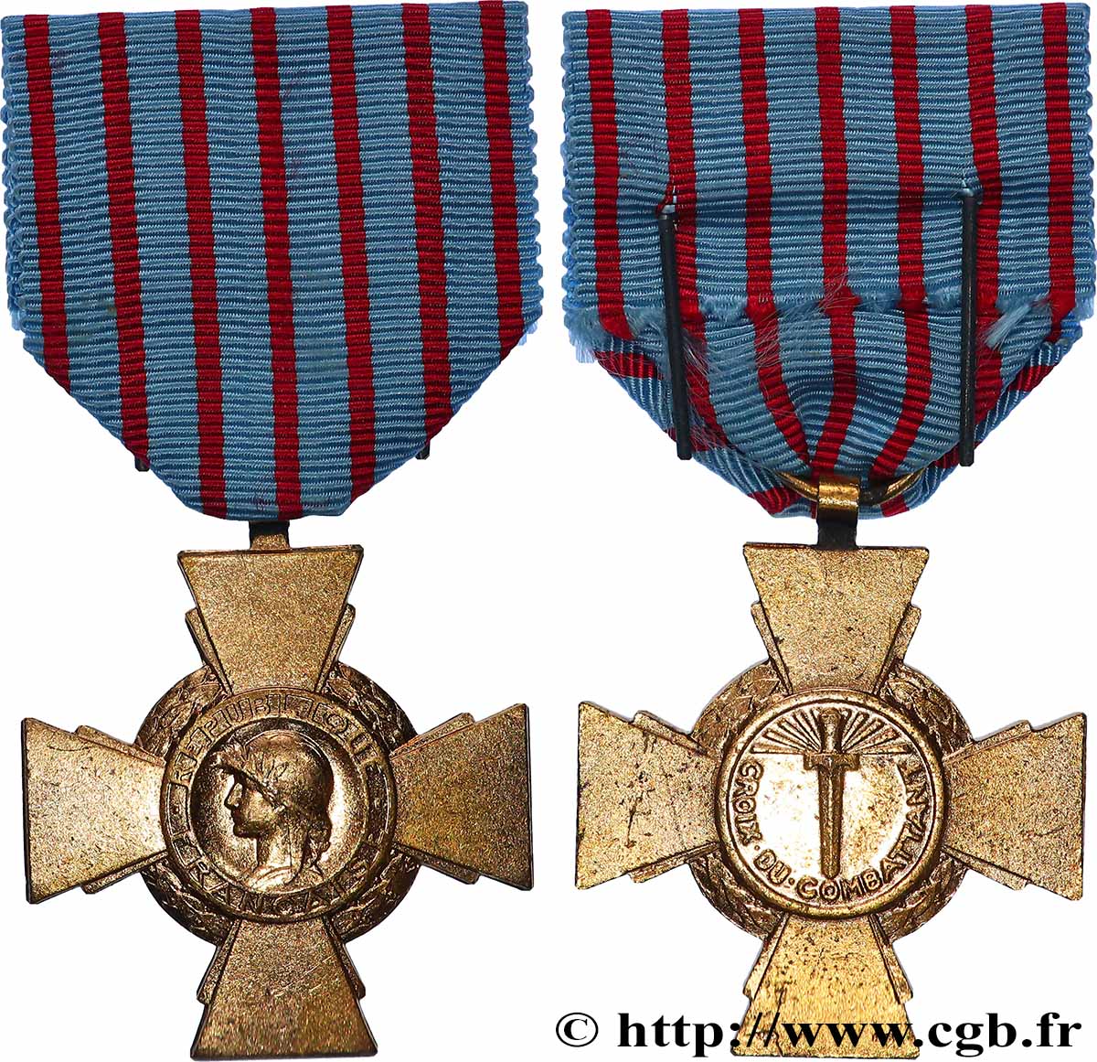 DRITTE FRANZOSISCHE REPUBLIK Croix du combattant VZ