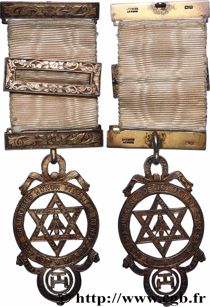 FREEMASONRY Médaille, Nil Nisi Clavis Deest AU
