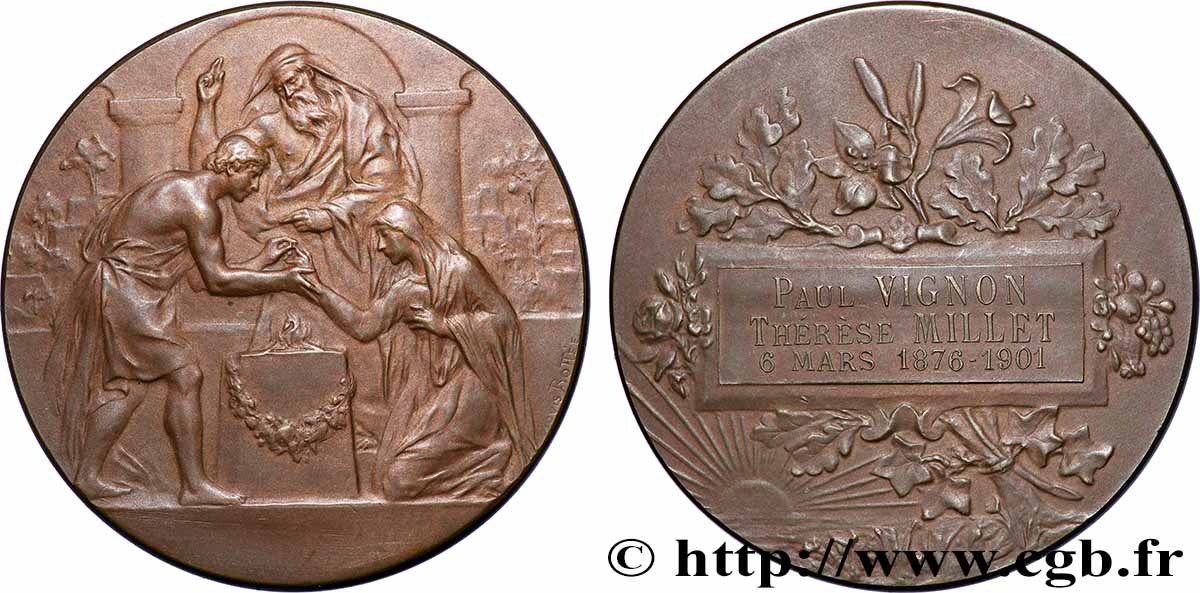 AMOUR ET MARIAGE Médaille, Bénédiction Nuptiale, Noces d’argent SUP