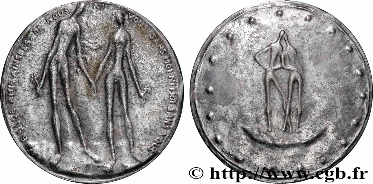 AMOUR ET MARIAGE Médaille de mariage MBC+