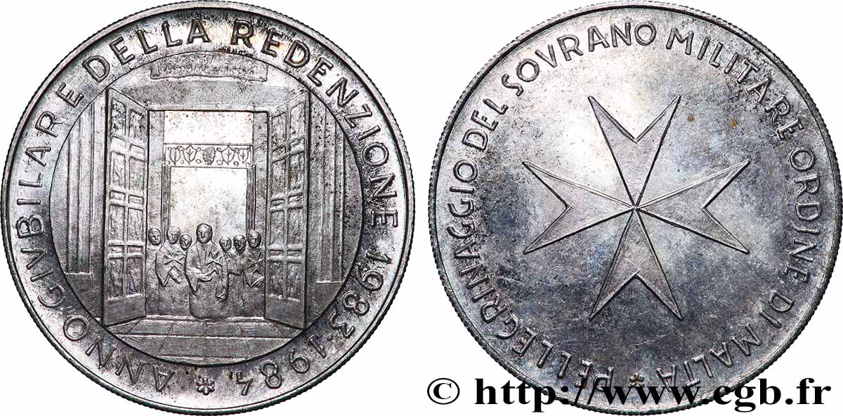 VATICAN AND PAPAL STATES Médaille, Jubilé de Salvation AU