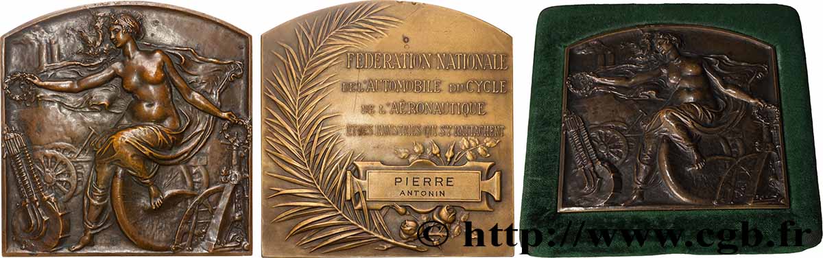 TROISIÈME RÉPUBLIQUE Plaquette, Fédération nationale de l’automobile, du cycle, de l’aéronautique et des industries qui s’y rattachent TTB+