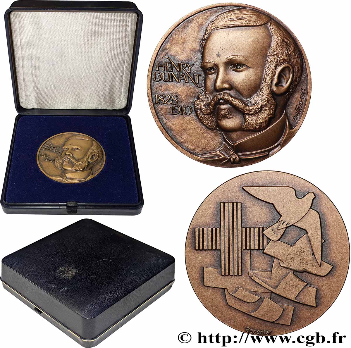 SUÈDE Médaille, Henry Dunant, n°156 SUP
