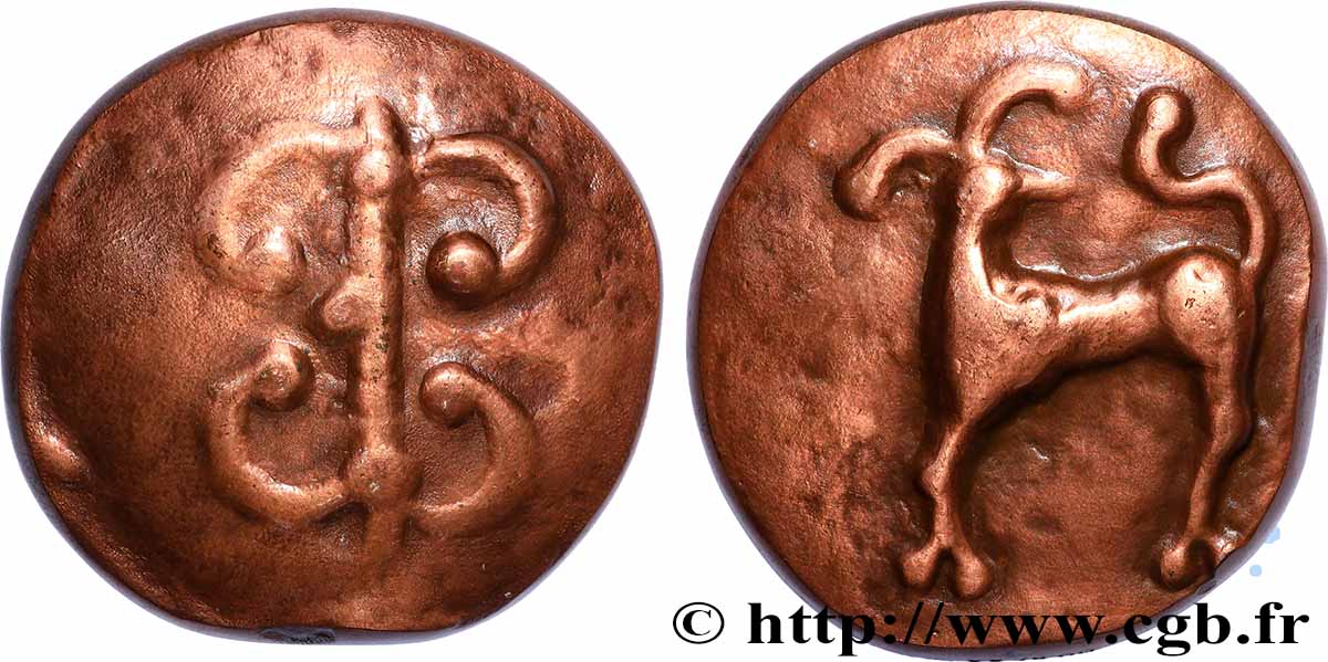 HELVETI (Current Switzerland) Médaille, Reproduction du Potin du “type de Zürich”, Exemplaire Editeur VZ