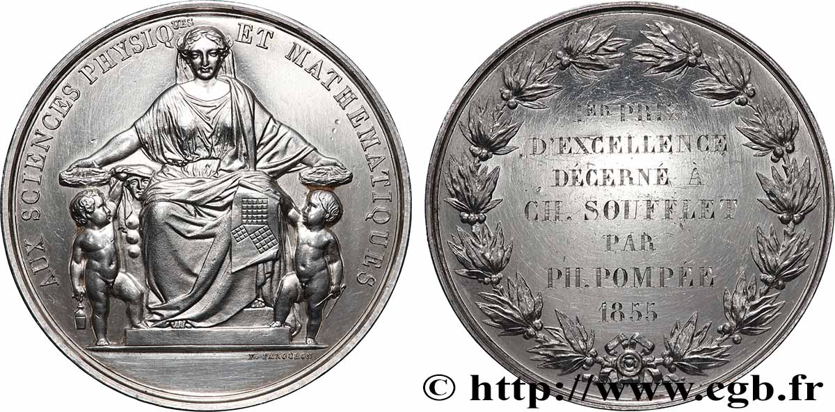 SECOND EMPIRE Médaille, Prix d’excellence SUP