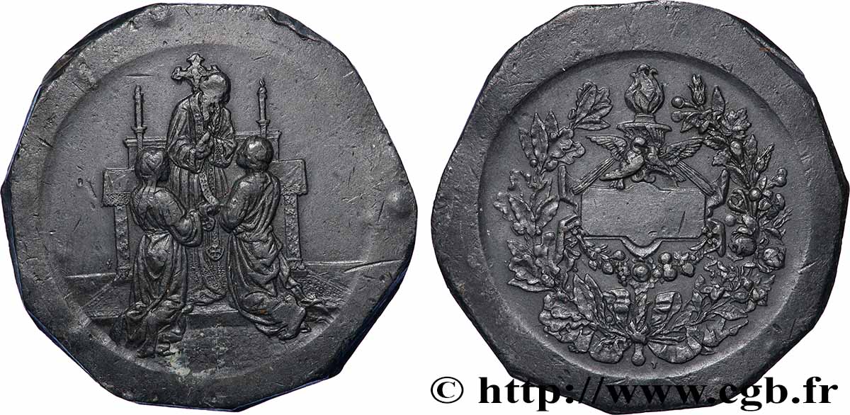 AMOUR ET MARIAGE Médaille de mariage MBC