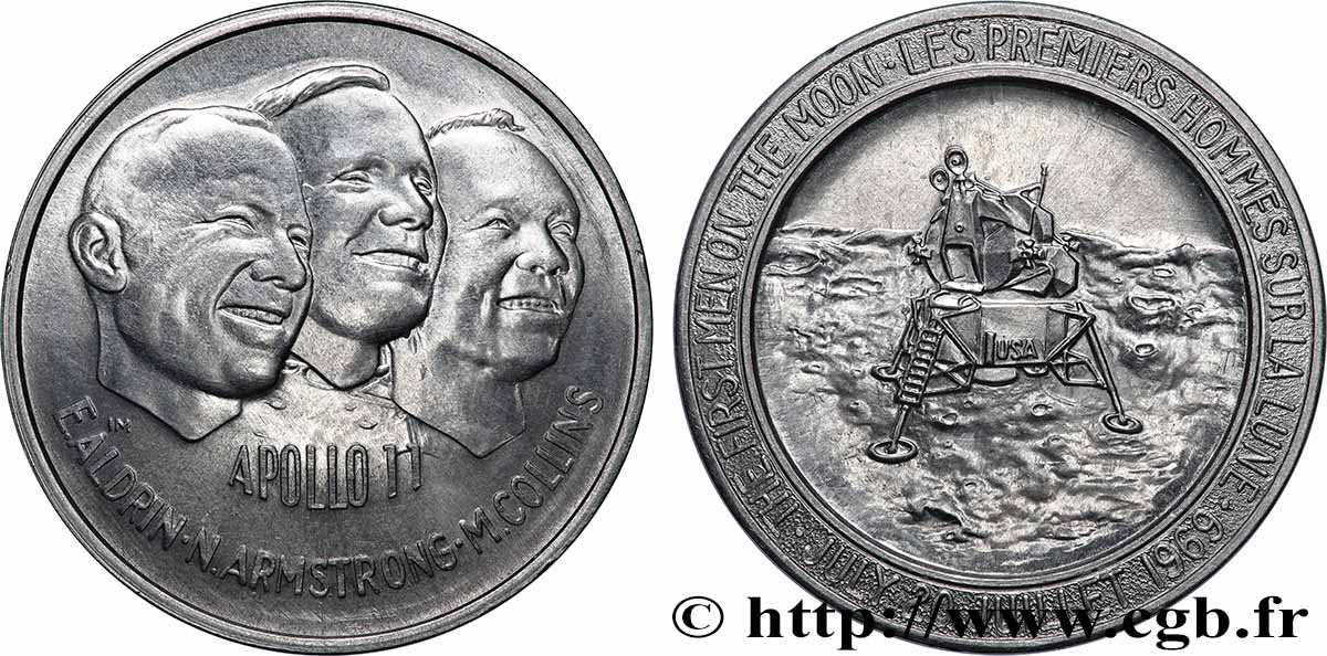 CANADá Médaille, Apollo 11 MBC