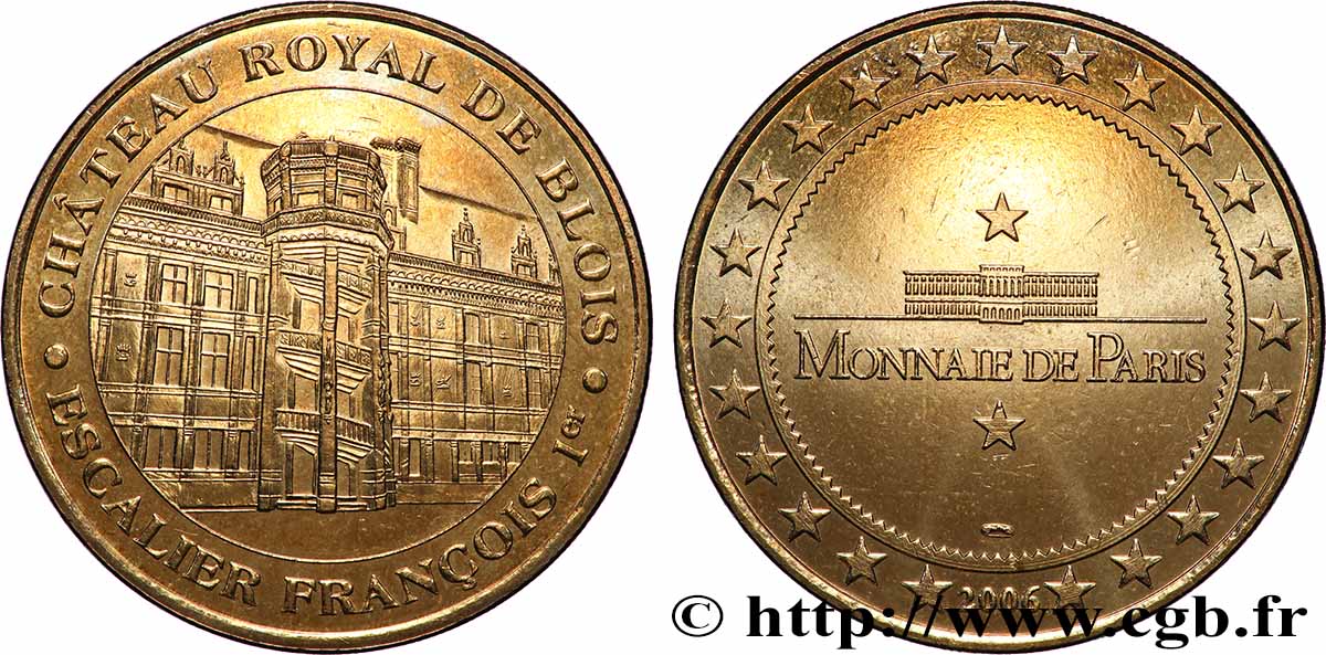 MÉDAILLES TOURISTIQUES Médaille touristique, Château royal de Blois TTB+