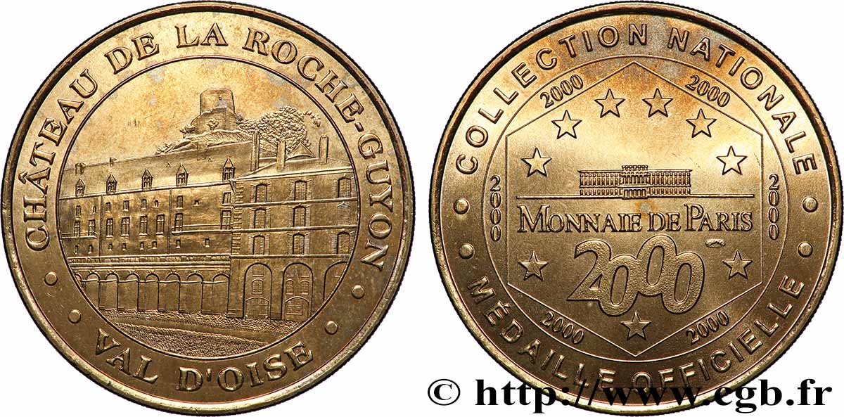 MÉDAILLES TOURISTIQUES Médaille touristique, Château de La Roche-Guyon TTB+