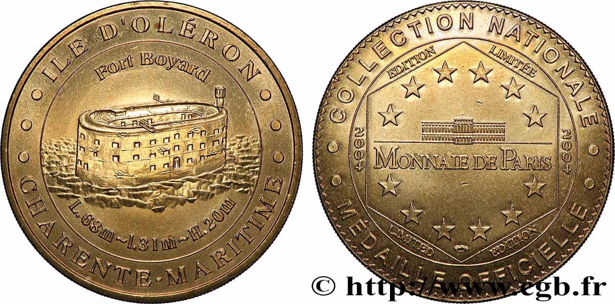 TOURISTIC MEDALS Médaille touristique, Île d’Oléron fVZ