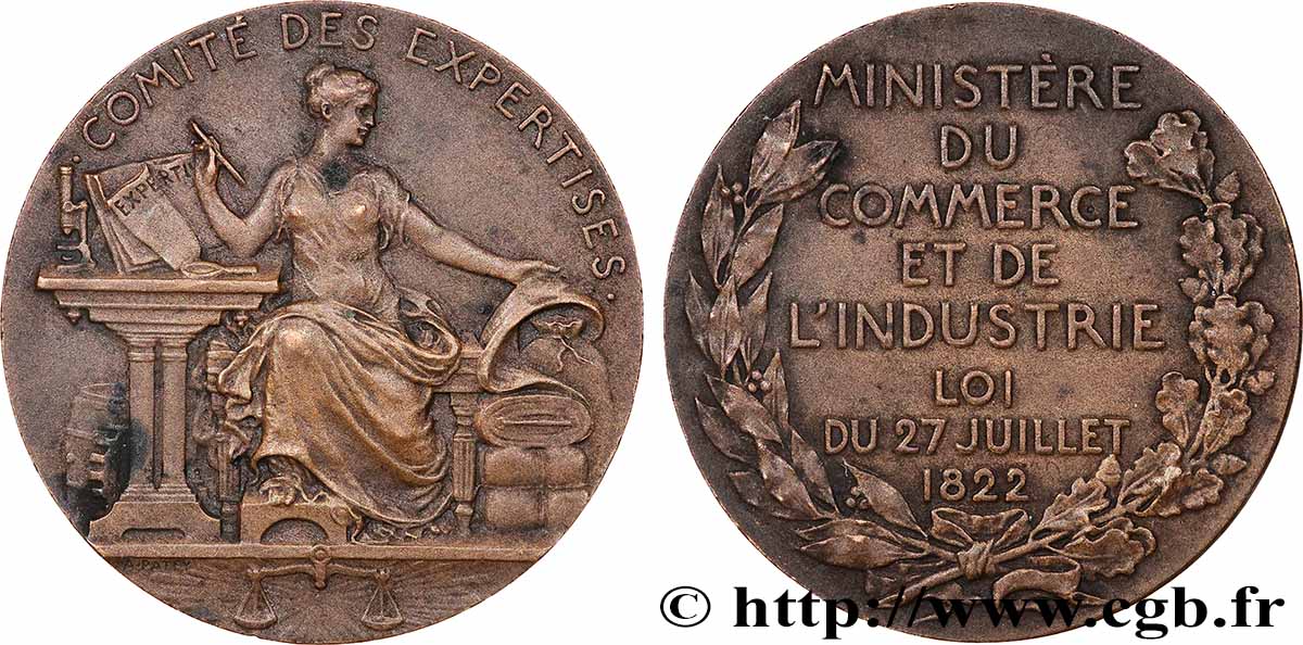 NAPOLÉON IV Médaille, Société du Prince Impérial, prêts de l’enfance au travail TTB+