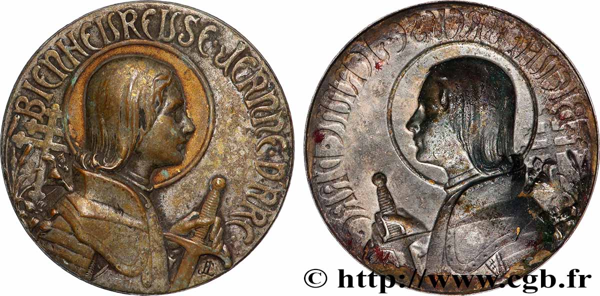 JEANNE D&nbsp;ARC Médaille, Bienheureuse Jeanne d’Arc TTB