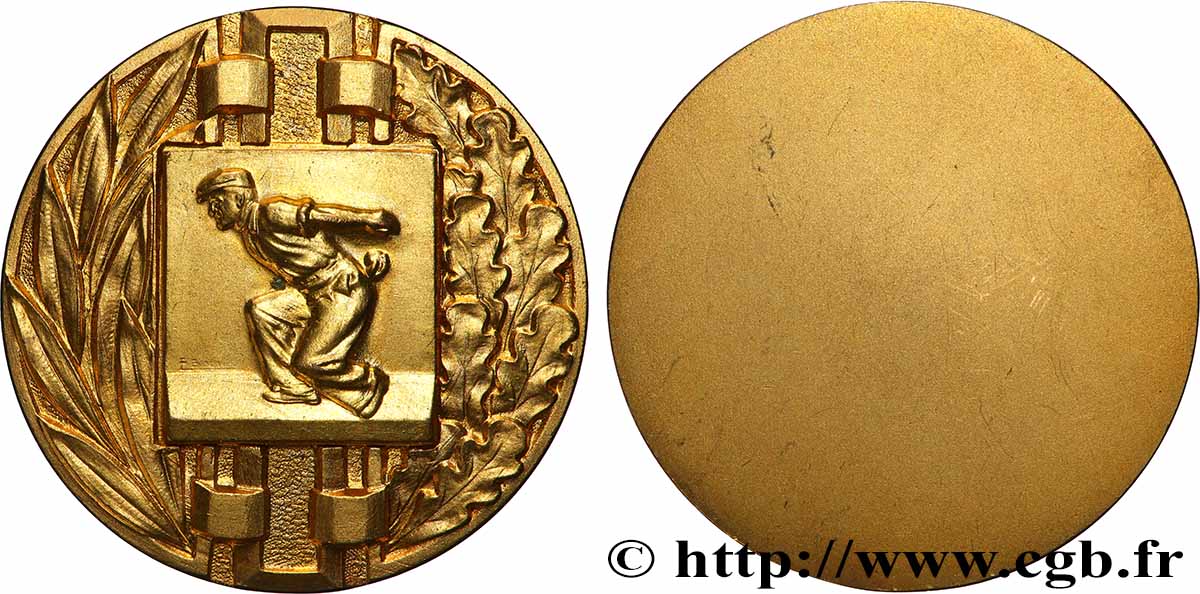 SPORTS Médaille, Pétanque TTB+