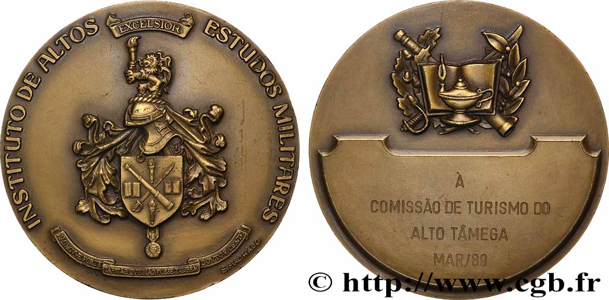 ESPAGNE Médaille, Institut d’études militaires avancées SUP