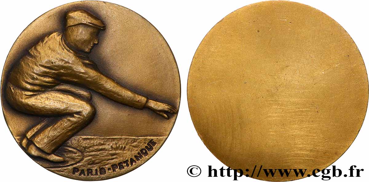 SPORTS Médaille, Pétanque TTB+