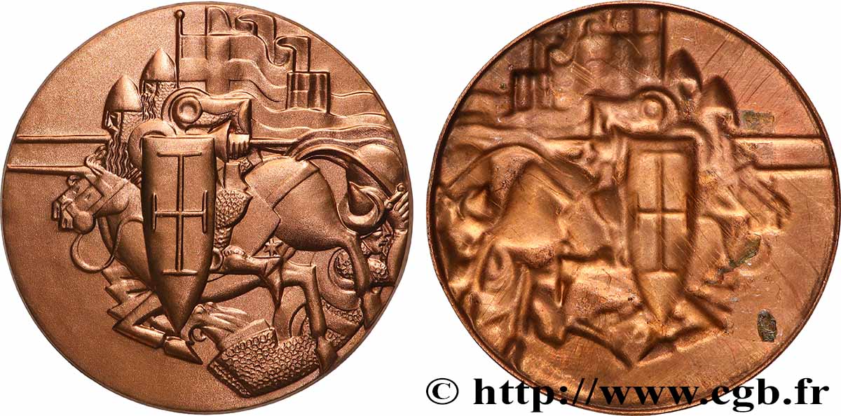 PORTUGAL Médaille, Bataille d&nbsp;Ourique, uniface VZ