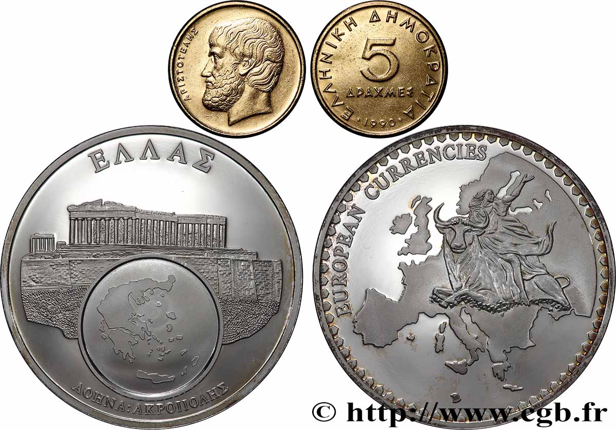 EUROPE Médaille, European Currencies, Bulgarie TTB+