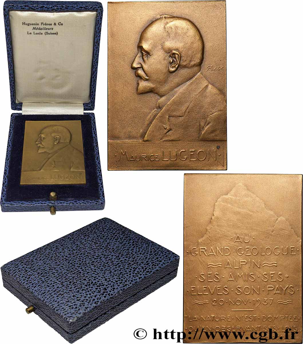 SUIZA Plaque, Maurice Lugeon MBC+