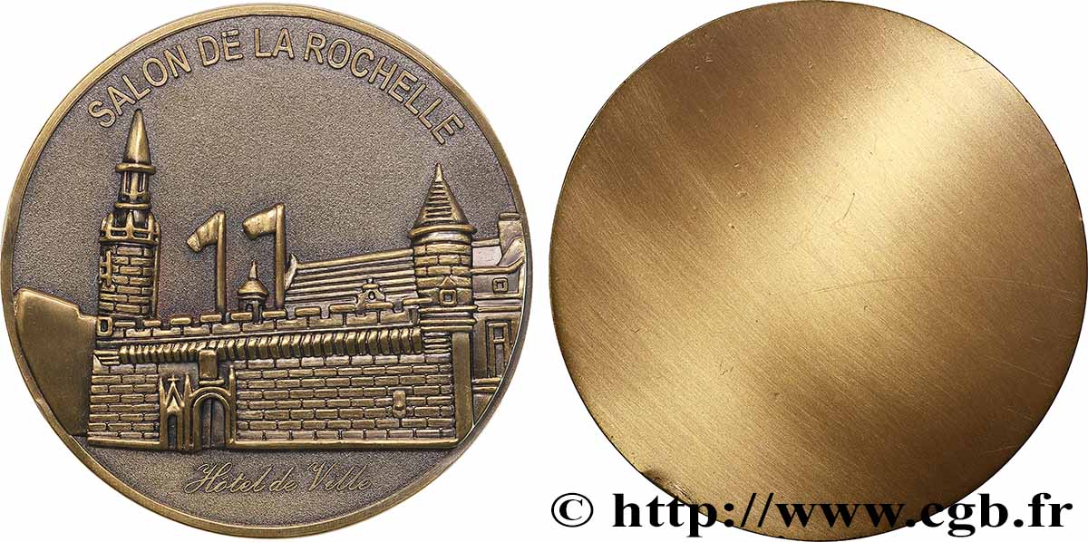 CINQUIÈME RÉPUBLIQUE Médaille, Salon de La Rochelle SUP
