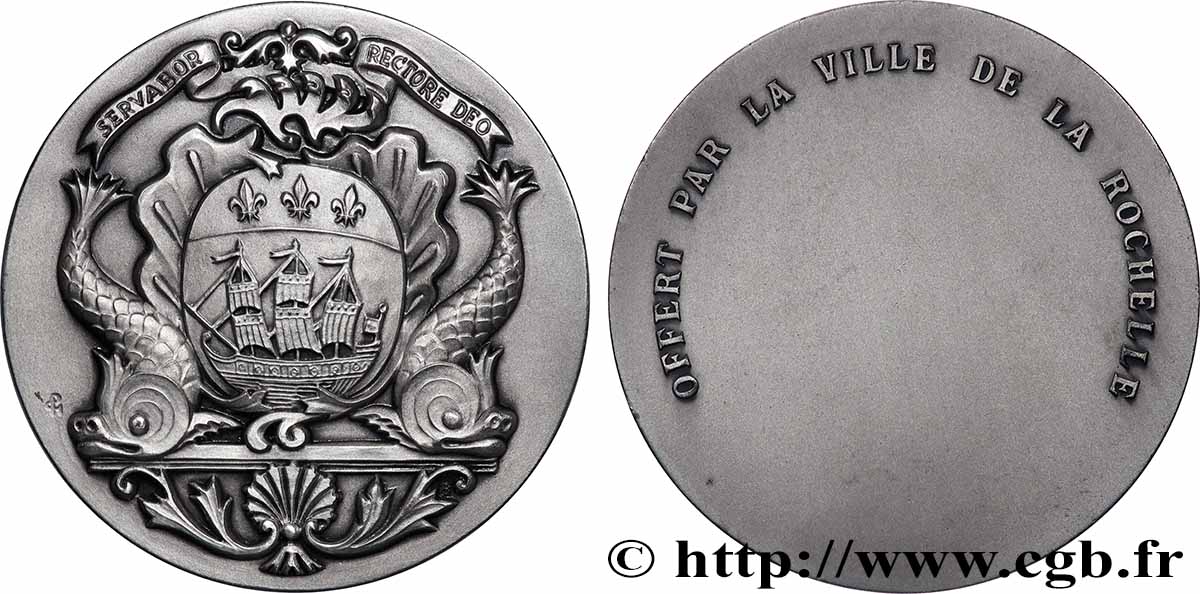 AUNIS ET LA ROCHELLE Médaille, offerte par la ville SUP