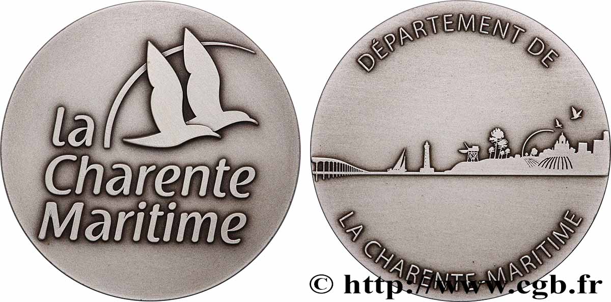 AUNIS ET LA ROCHELLE Médaille, La Charente-Maritime SUP