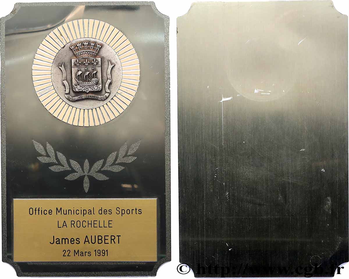 CINQUIÈME RÉPUBLIQUE Plaquette, Office municipal des sports TTB+