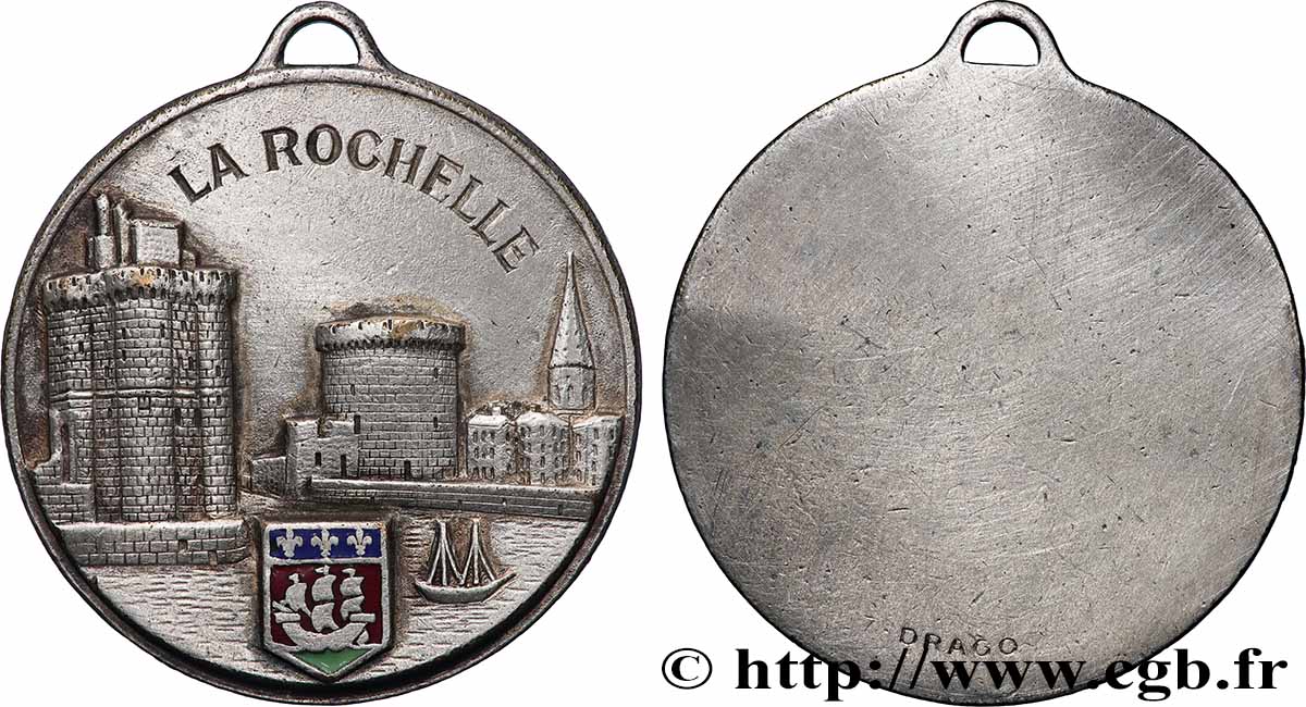 AUNIS ET LA ROCHELLE Médaille, La Rochelle TTB+