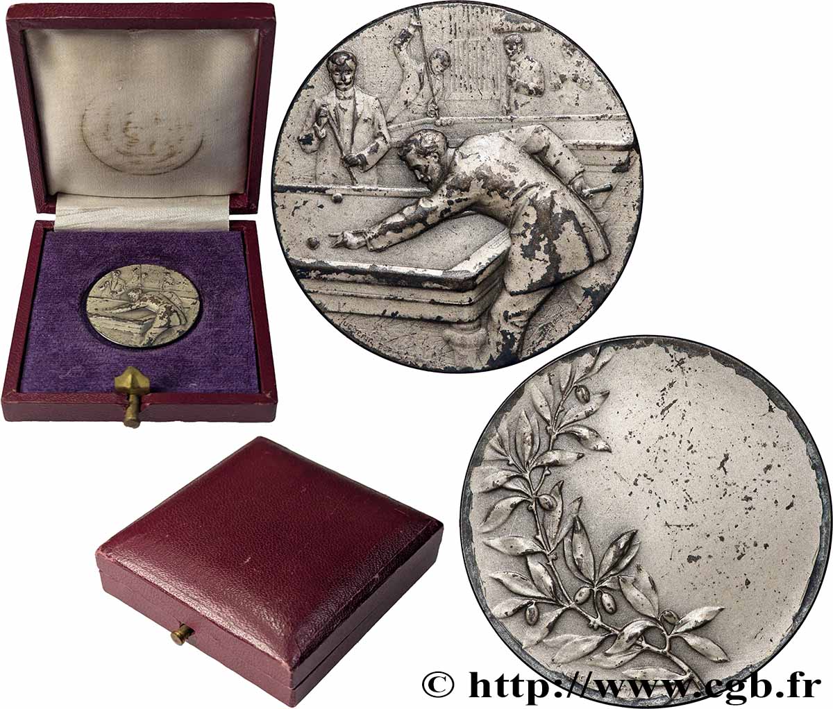 SUISSE Médaille, Billard MBC