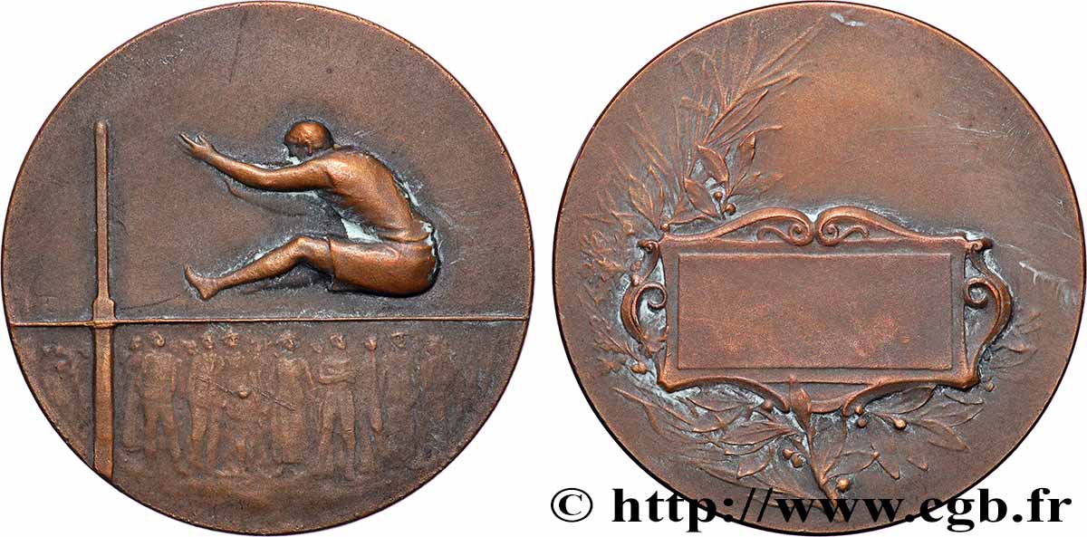 DRITTE FRANZOSISCHE REPUBLIK Médaille, Grand saut SS