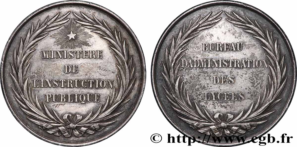 Education and schools Médaille, Bureau d’administration des lycées fVZ