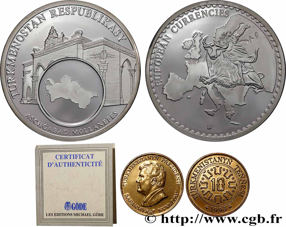 EUROPE Médaille, European Currencies, Turquie TTB+