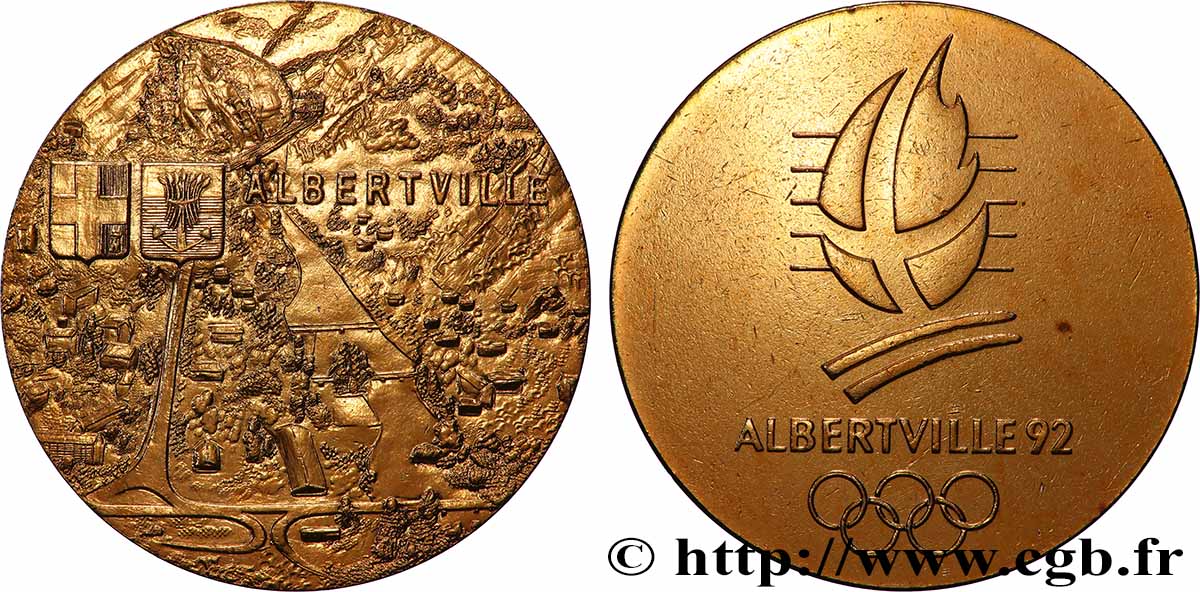 SPORTS Médaille, Souvenir numismatique, Premier jour AU