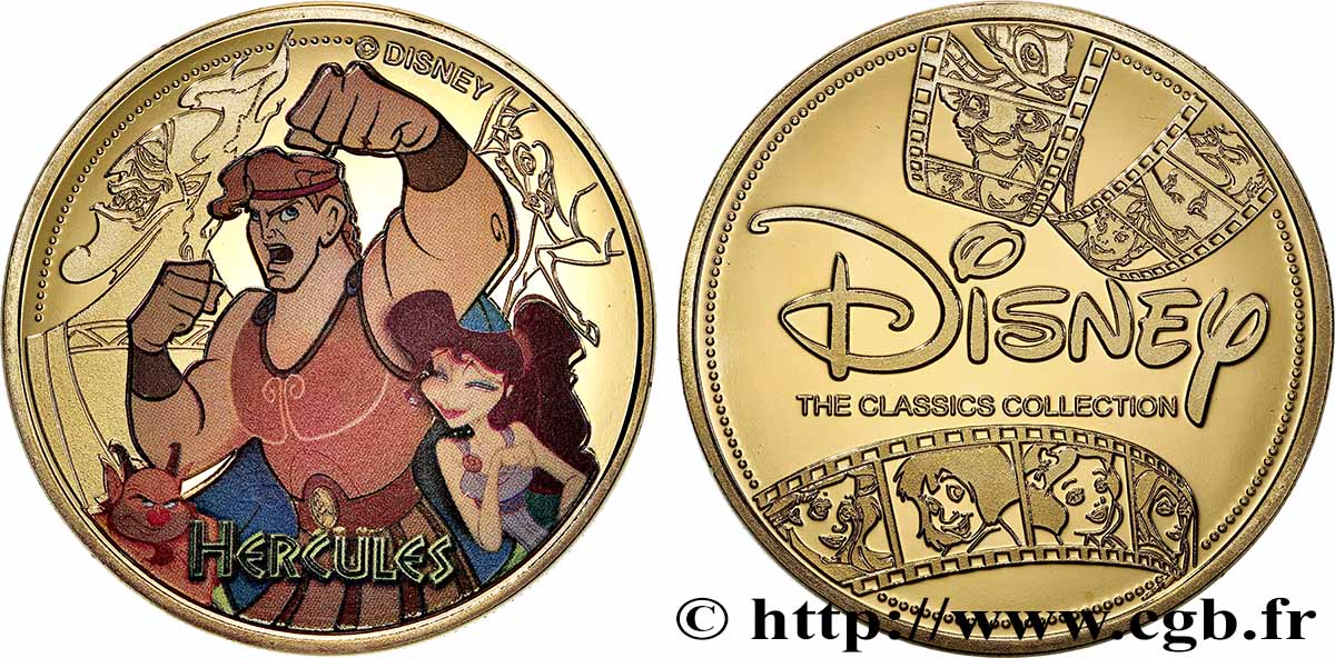 ÉTATS-UNIS D&nbsp;AMÉRIQUE Médaille, Hercule SPL