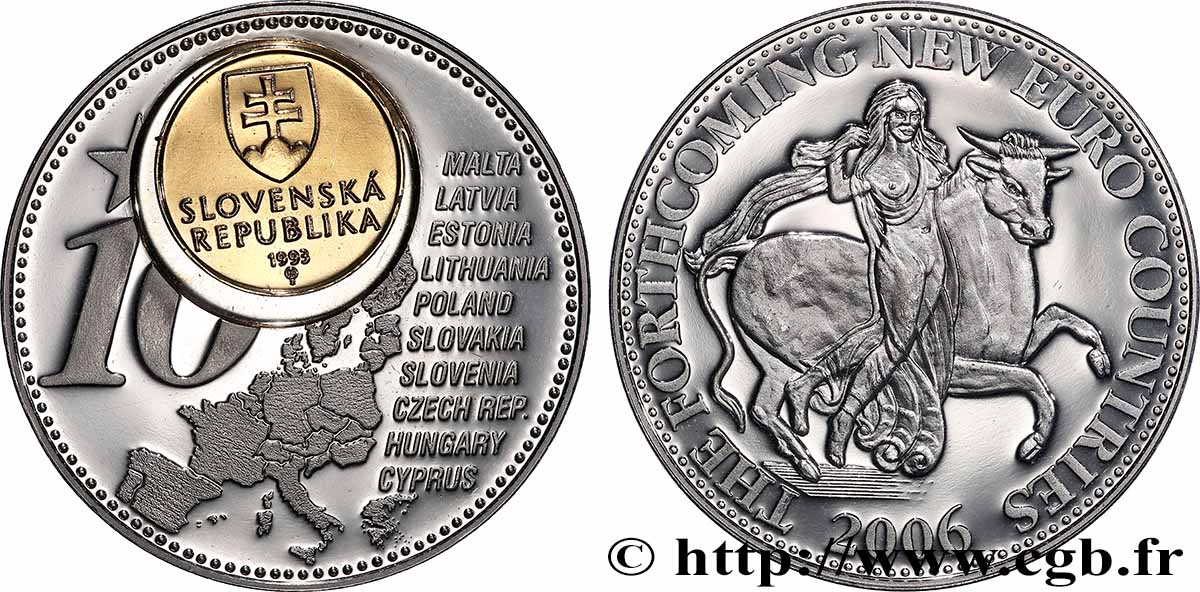 EUROPE Médaille, Les nouveaux pays européens à venir TTB+