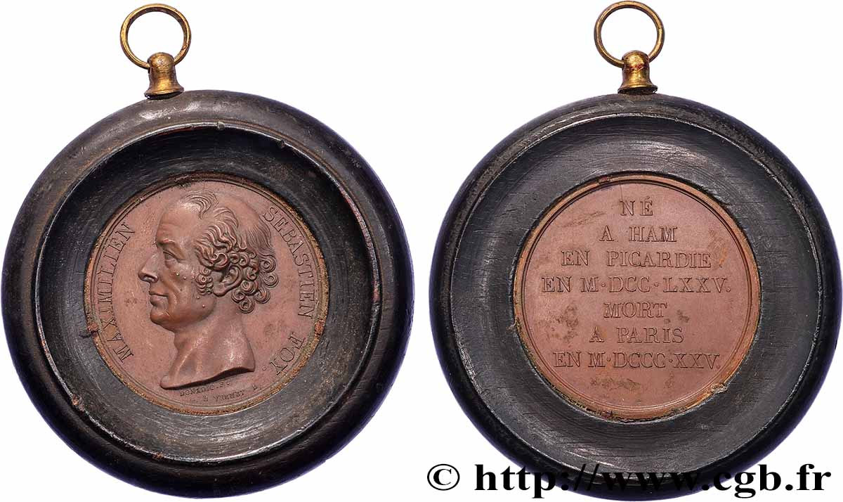 CHARLES X Médaille, Maximilien Sebastien Foy TTB+