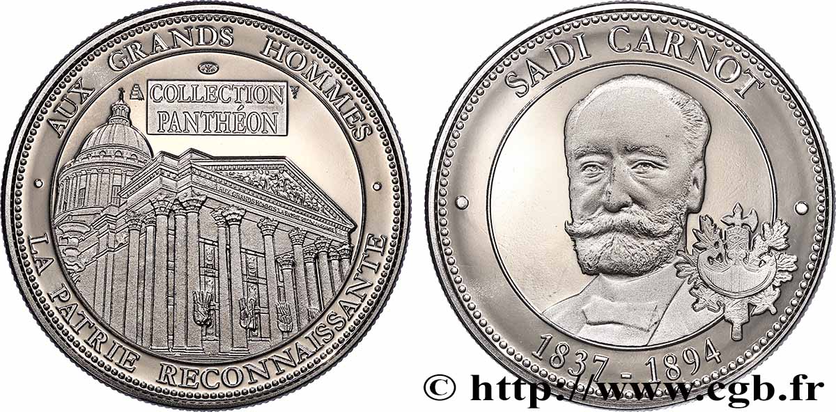 V REPUBLIC Médaille, Sadi Carnot MS