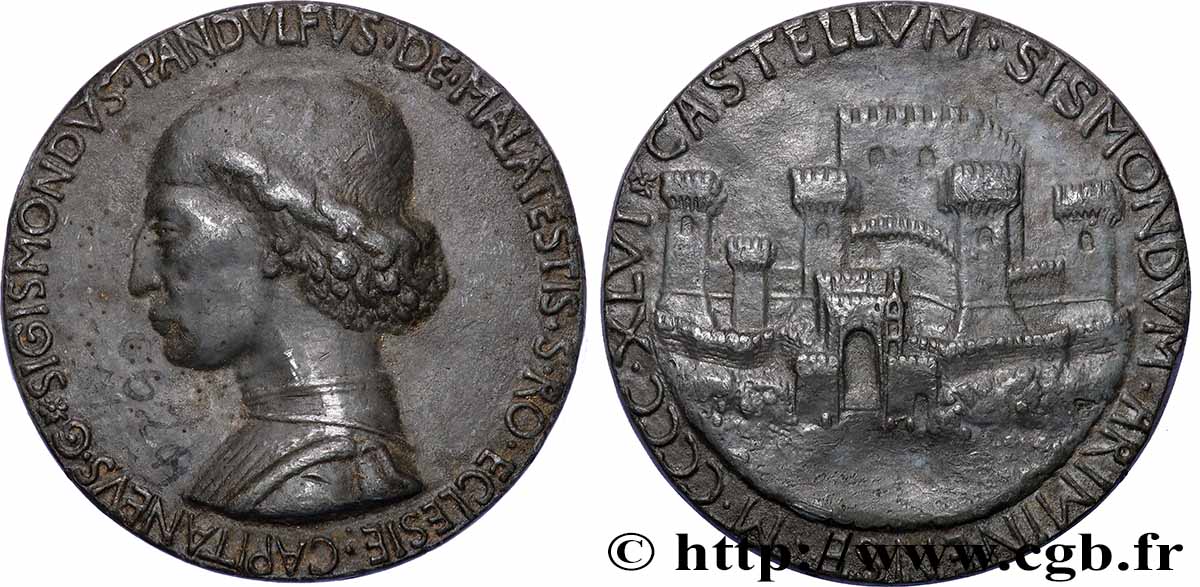 ITALY Fonte postérieure, Sigismond Malatesta XF