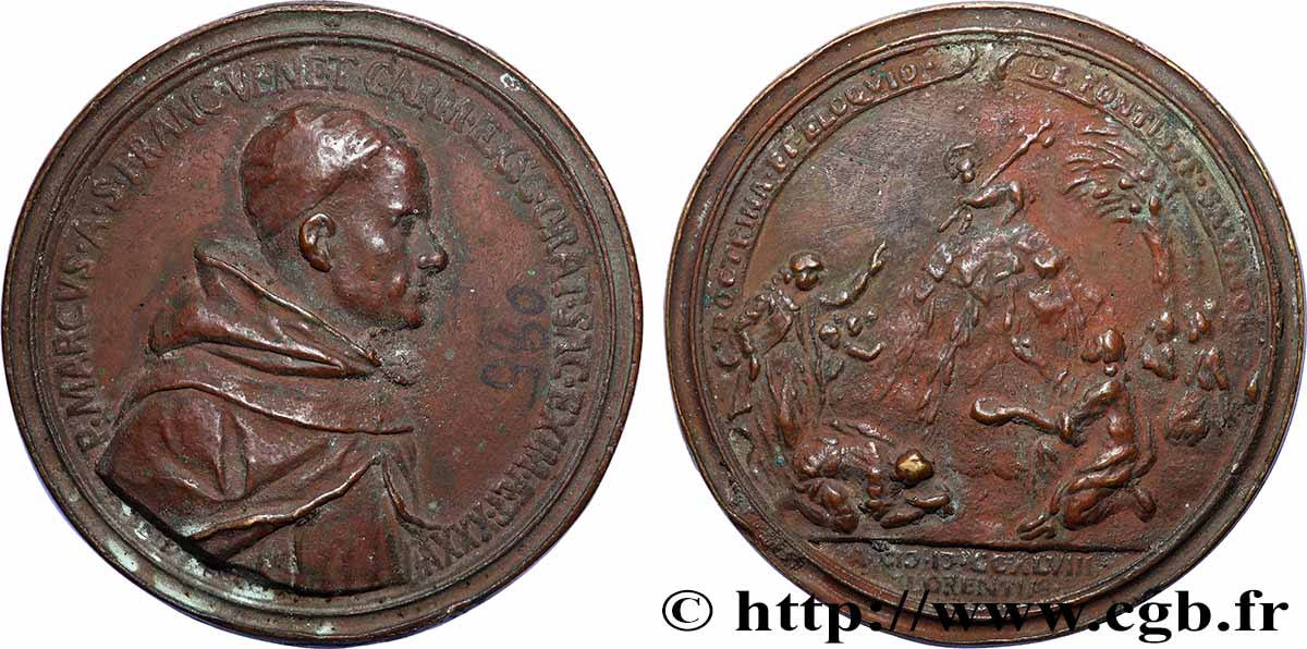 ITALY Fonte postérieure, P. Marcus, Doctrine et Éloquence XF