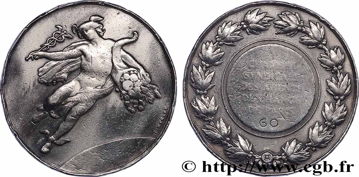 V REPUBLIC Médaille, Chambre syndicale des agents de change de Paris VF