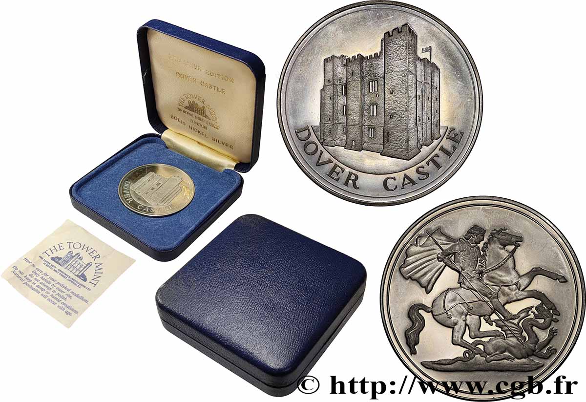 VEREINIGTEN KÖNIGREICH Médaille, Château de Douvres fVZ