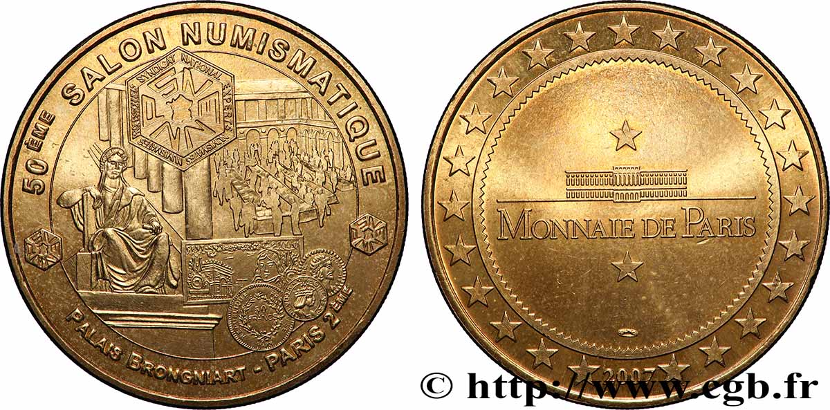 TOURISTIC MEDALS Médaille, 50e Salon numismatique AU