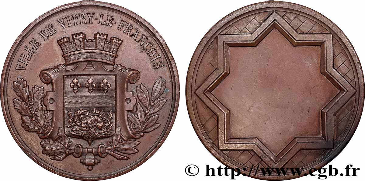 III REPUBLIC Médaille, Récompense AU