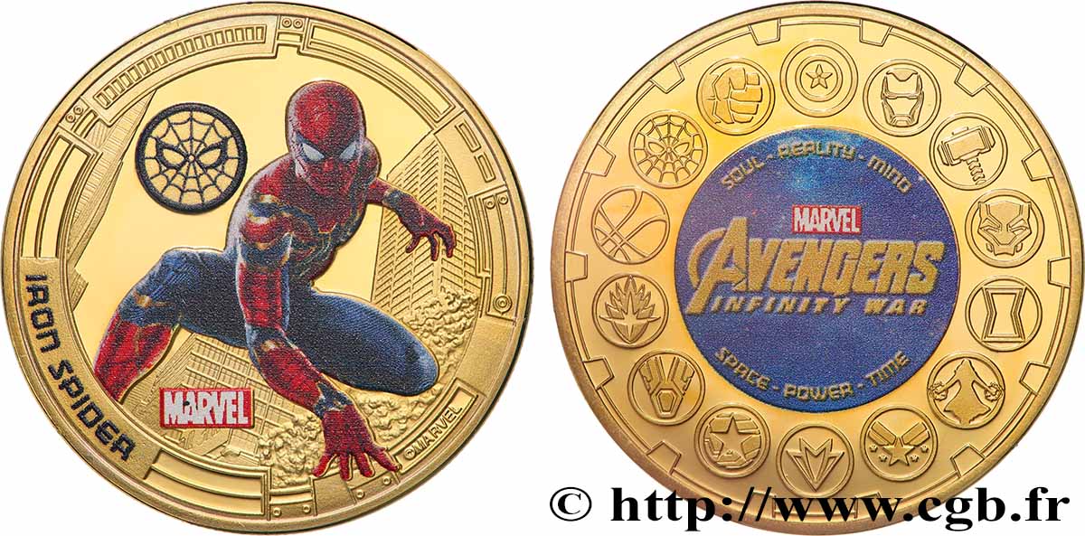 UNITED STATES OF AMERICA Médaille, Spider-man MS