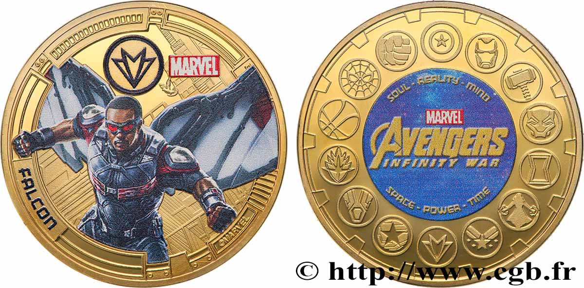 STATI UNITI D&nbsp;AMERICA Médaille, Falcon MS