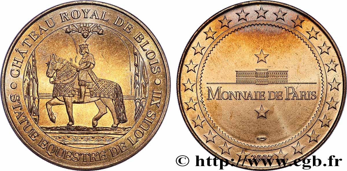 TOURISTIC MEDALS Médaille touristique, Château royal de Blois VZ