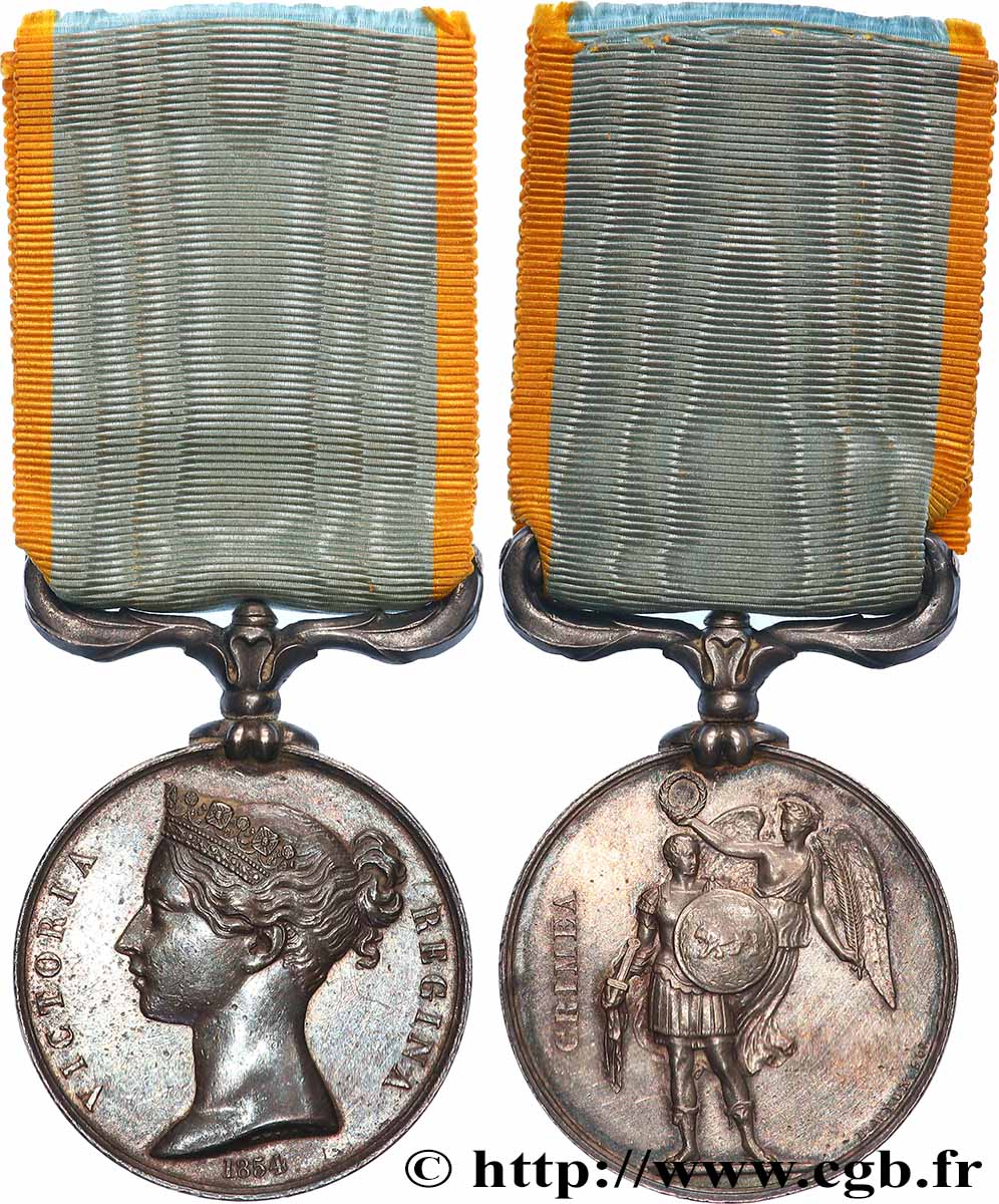 GRANDE BRETAGNE - VICTORIA Médaille de Crimée TTB+