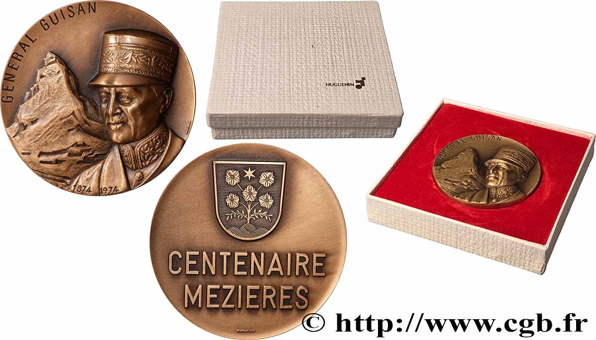 SCHWEIZ Médaille, Henri Guisan VZ