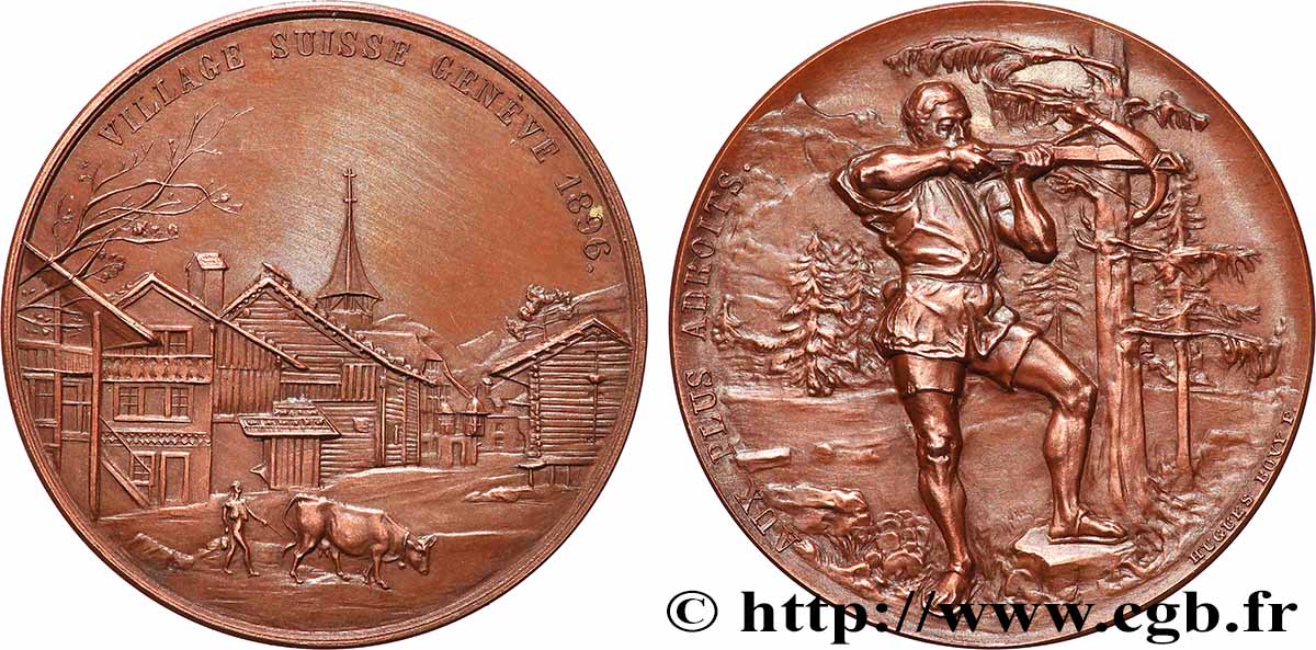 SWITZERLAND - HELVETIC CONFEDERATION Médaille, Aux plus adroits VZ